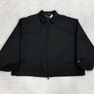 Fear of God State Black Zip Up Worker Jacket